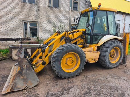 2001 JCB 3CX, жёлтый, 2900000 рублей, вид 1