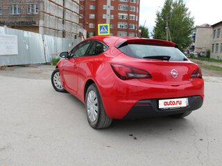2013 Opel Astra GTC J Рестайлинг, красный, 855000 рублей, вид 2
