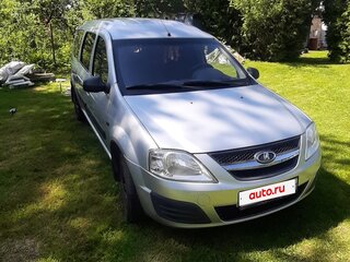 2013 Lada (ВАЗ) Largus I, серебристый, 1000000 рублей, вид 3