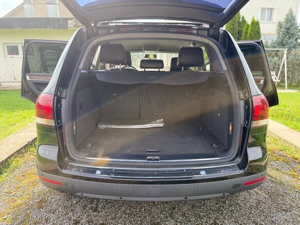 2008 Volkswagen Touareg I Рестайлинг, чёрный, 1549000 рублей - вид 13