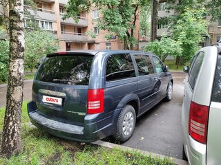 2007 Chrysler Town & Country V, синий, 1300000 рублей, вид 3