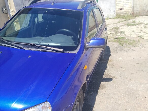 2011 Lada (ВАЗ) Kalina I, синий, 350000 рублей - вид 7