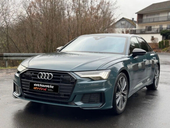 2023 Audi A6 45 TDI V (C8), зелёный, 6320000 рублей - вид 3