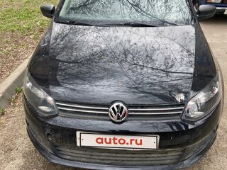 2013 Volkswagen Polo V, чёрный, 720000 рублей, вид 1