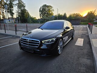 2022 Mercedes-Benz S-Класс 580 e VII (W223), чёрный, 17500000 рублей, вид 2