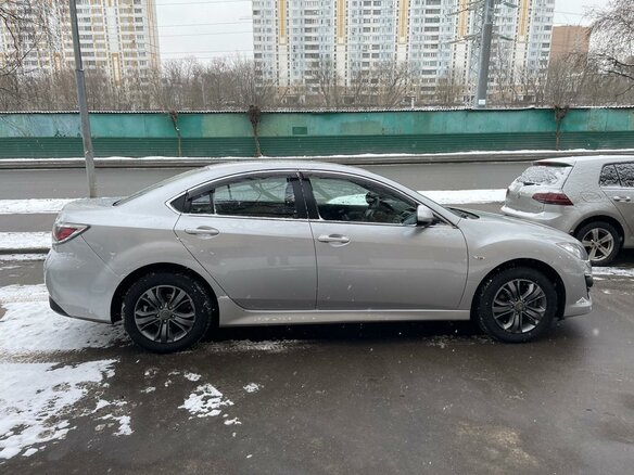 2012 Mazda 6 II (GH) Рестайлинг, серебристый, 1150000 рублей - вид 1