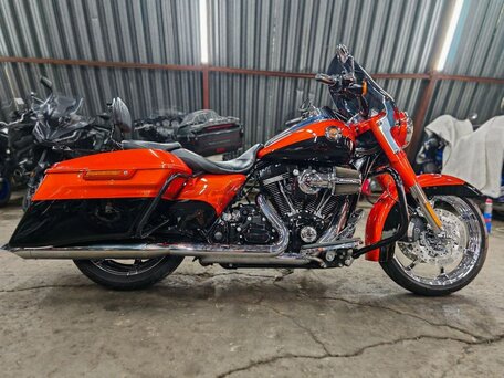 2013 Harley-Davidson Road King, оранжевый, 1550000 рублей, вид 3