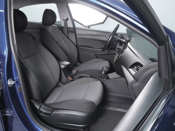 2021 Hyundai Solaris II Рестайлинг, синий - вид 7