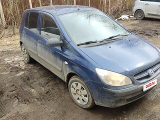 2007 Hyundai Getz I Рестайлинг, синий, 370000 рублей, вид 1
