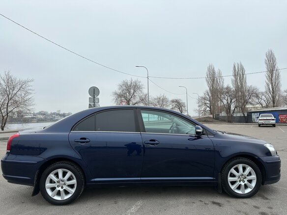 2008 Toyota Avensis II Рестайлинг, синий, 895000 рублей - вид 9