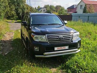 2013 Toyota Land Cruiser 200 Series Рестайлинг 1, чёрный, 3550000 рублей, вид 2