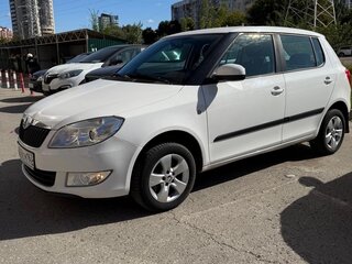 2013 Skoda Fabia II Рестайлинг, белый, 790000 рублей, вид 1