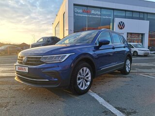 2022 Volkswagen Tiguan II Рестайлинг, синий, 2999900 рублей, вид 3