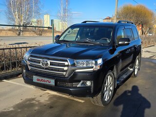 2019 Toyota Land Cruiser 200 Series Рестайлинг 2, чёрный, 7200000 рублей, вид 4