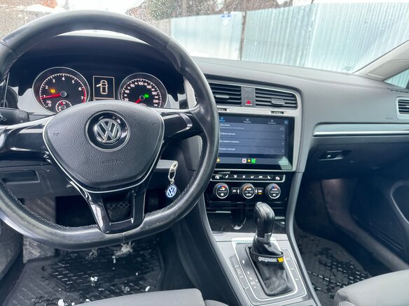 2013 Volkswagen Golf VII, белый, 1185000 рублей - вид 7