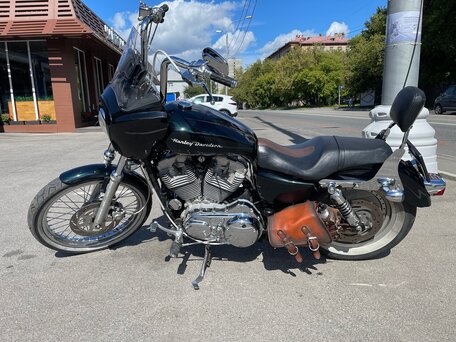 2004 Harley-Davidson Sportster 883, чёрный, 480000 рублей, вид 4