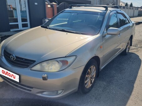 2004 Toyota Camry V (XV30) Рестайлинг, бежевый, 590000 рублей, вид 3