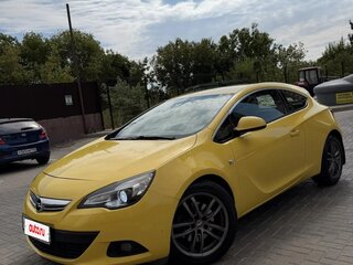 2012 Opel Astra GTC J Рестайлинг, жёлтый, 890000 рублей, вид 3