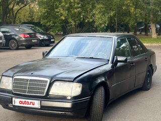 1990 Mercedes-Benz W124 260, чёрный, 205000 рублей, вид 1