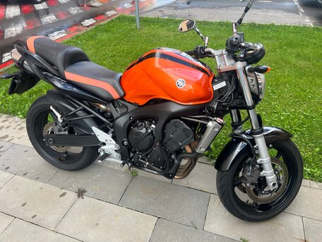 2007 Yamaha FZ6, оранжевый, 420000 рублей, вид 2