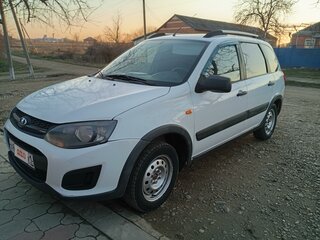2015 Lada (ВАЗ) Kalina Cross II, белый, 700000 рублей, вид 1