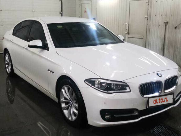 2016 BMW 5 серии 528i xDrive VI (F10/F11/F07) Рестайлинг, белый