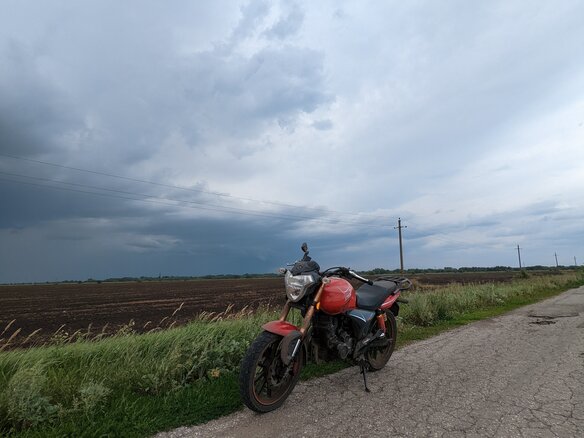 2013 Stels Flame 200, красный, 70000 рублей - вид 5