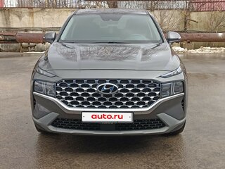 2020 Hyundai Santa Fe IV Рестайлинг, серый, 3590000 рублей, вид 4