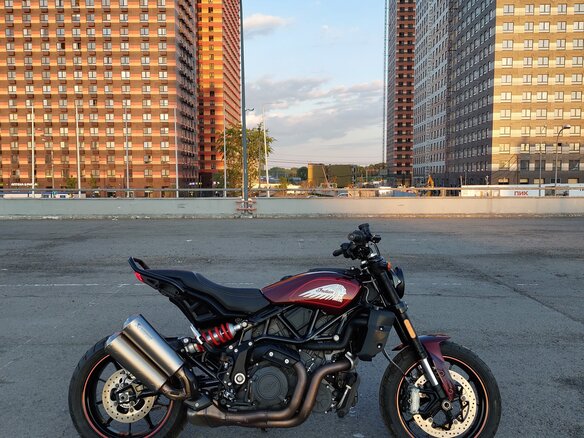 2022 Indian FTR 1200, пурпурный, 1225000 рублей - вид 9