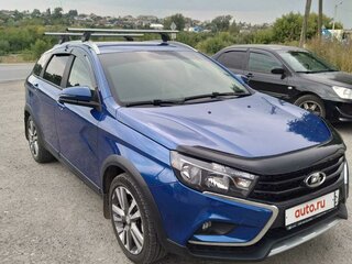 2021 Lada (ВАЗ) Vesta SW Cross I, синий, 1700000 рублей, вид 4