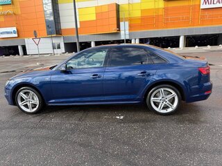 2017 Audi A4 V (B9), синий, 2150000 рублей, вид 5