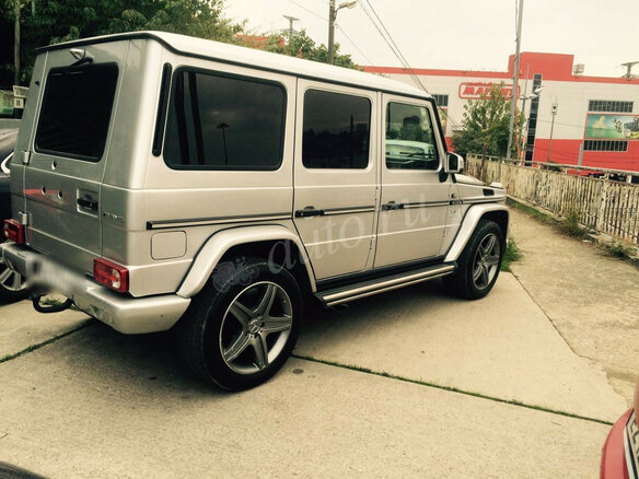 2002 Mercedes-Benz G-Класс 500 II (W463), серебристый - вид 7