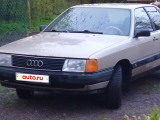1987 Audi 100 III (C3), золотистый, 350000 рублей, вид 1