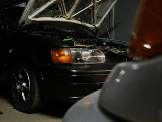 1997 Toyota Corolla II V (L50), синий, 180000 рублей, вид 3
