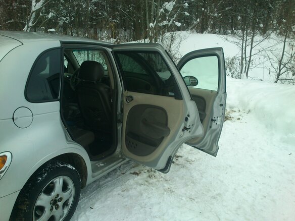 2001 Chrysler PT Cruiser, серебристый - вид 15