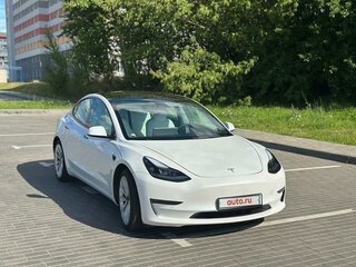 2021 Tesla Model 3 Long Range I, белый, 3400000 рублей, вид 1
