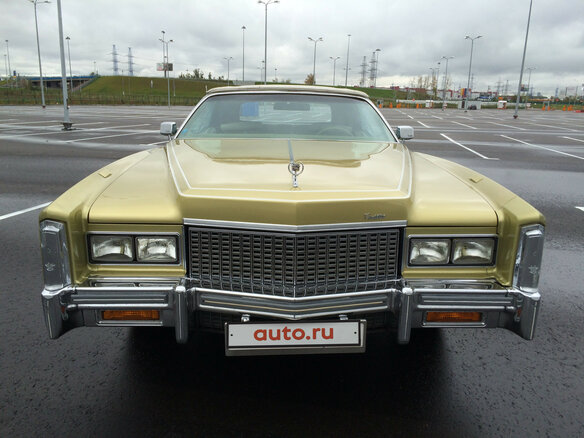 1975 Cadillac Eldorado IX, золотистый - вид 2