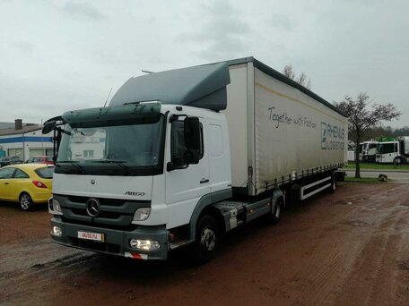 2013 Mercedes-Benz Atego, белый, 6200000 рублей, вид 1