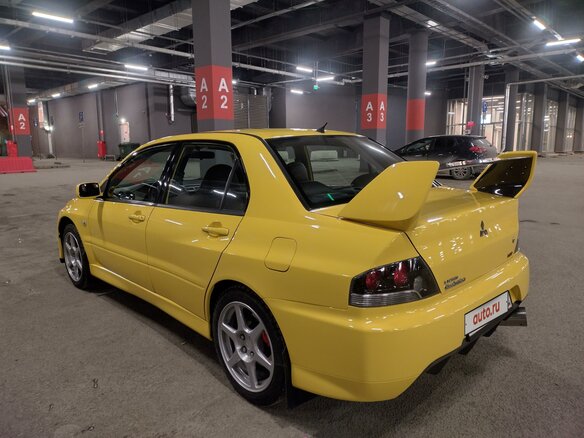 2001 Mitsubishi Lancer Evolution VII, жёлтый, 4000000 рублей - вид 14