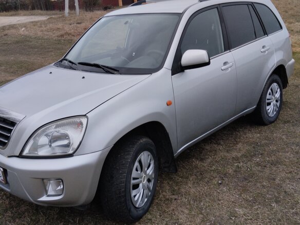 2013 Chery Tiggo (T11) I, серебристый, 480000 рублей