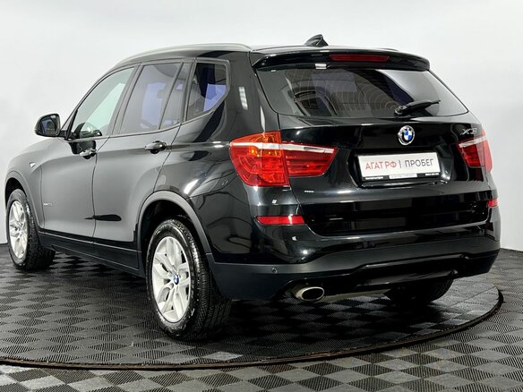 2014 BMW X3 20d xDrive II (F25) Рестайлинг, чёрный - вид 7