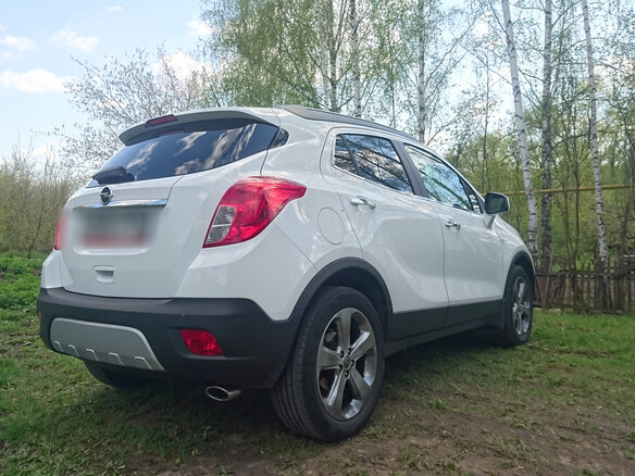 2012 Opel Mokka I, белый - вид 2