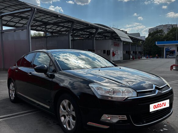 2008 Citroen C5 II, чёрный, 447000 рублей - вид 1