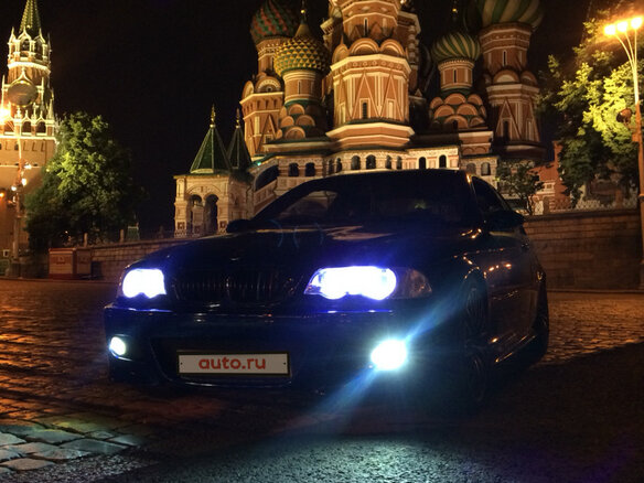 2000 BMW 3 серии 328i IV (E46), синий - вид 1