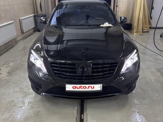 2013 Mercedes-Benz S-Класс 500 VI (W222, C217), чёрный, 2800000 рублей, вид 2