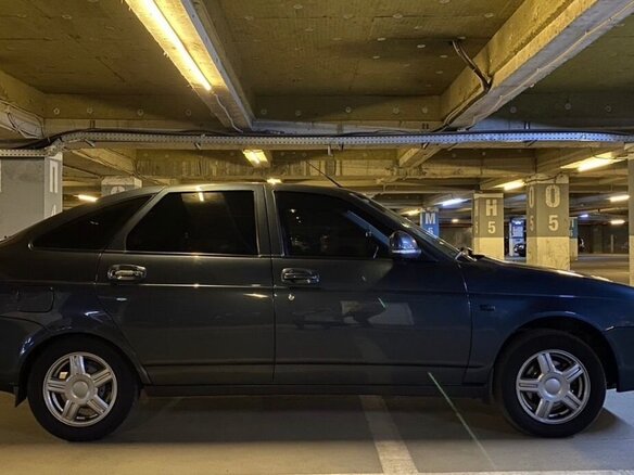 2012 Lada (ВАЗ) Priora I, зелёный, 455000 рублей - вид 3
