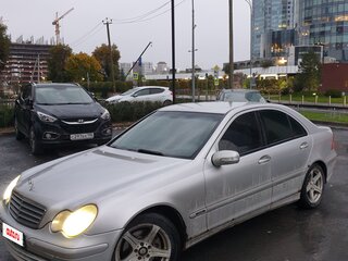 2004 Mercedes-Benz C-Класс 180 II (W203) Рестайлинг, серый, 1000000 рублей, вид 1