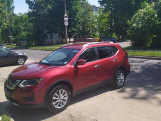 2018 Nissan Rogue II Рестайлинг, пурпурный, 2222200 рублей, вид 2