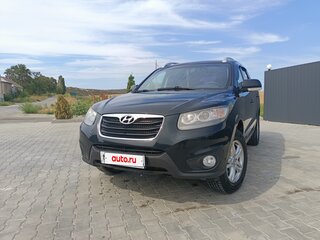 2011 Hyundai Santa Fe II Рестайлинг, чёрный, 1350000 рублей, вид 2