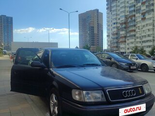 1993 Audi 100 IV (C4), чёрный, 350000 рублей, вид 3